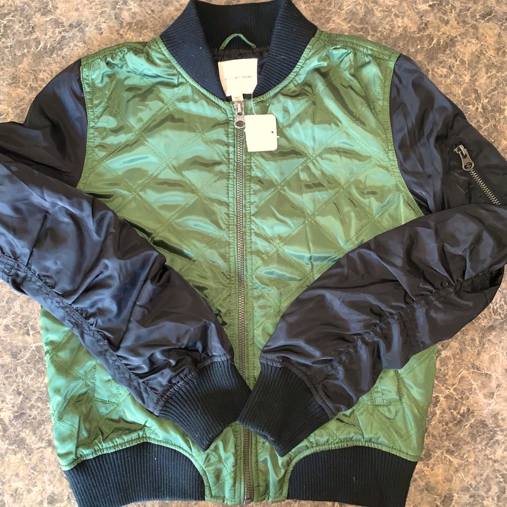 Silence + Noise Bomber Jacket